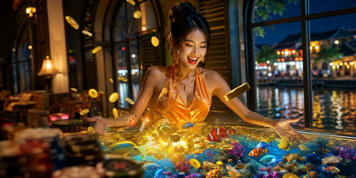 Người dùng ở Hội An xem thông tin thanh toán 113 trên điện thoại tại quán cà phê